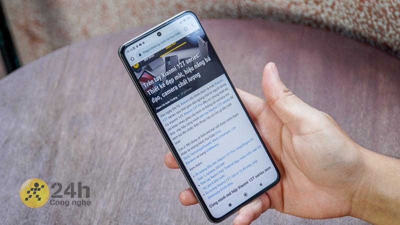 5. Xiaomi 12T - Hiệu năng mạnh mẽ, smartphone toàn diện trong phân khúc
