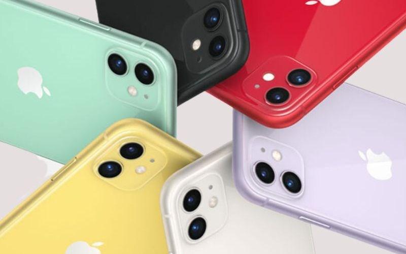 iPhone 11 c&oacute; tổng cộng 6 m&agrave;u cho người mua lựa chọn