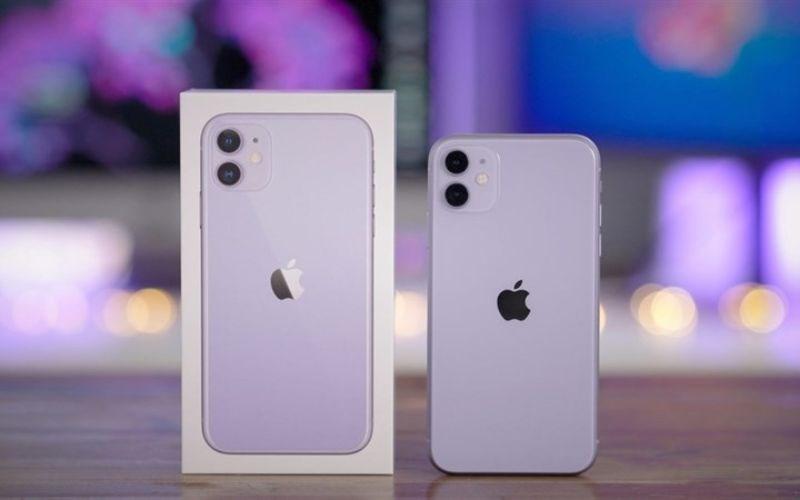 iPhone 11 m&agrave;u t&iacute;m mộng mơ biểu tượng t&igrave;nh y&ecirc;u chung thuỷ