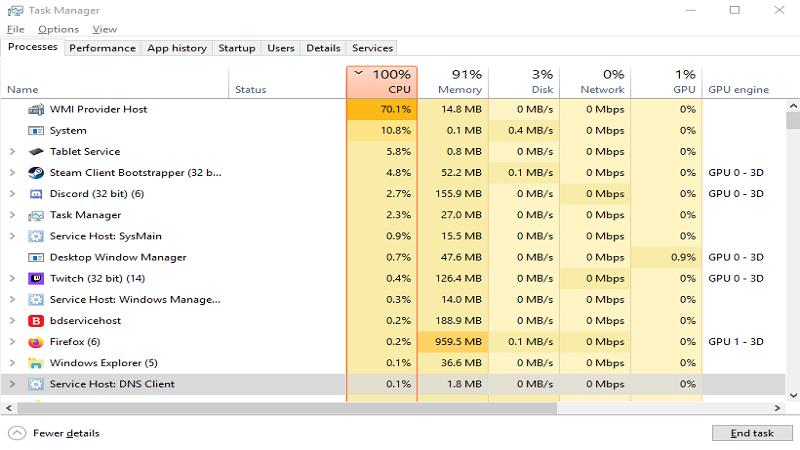 Restart WMI