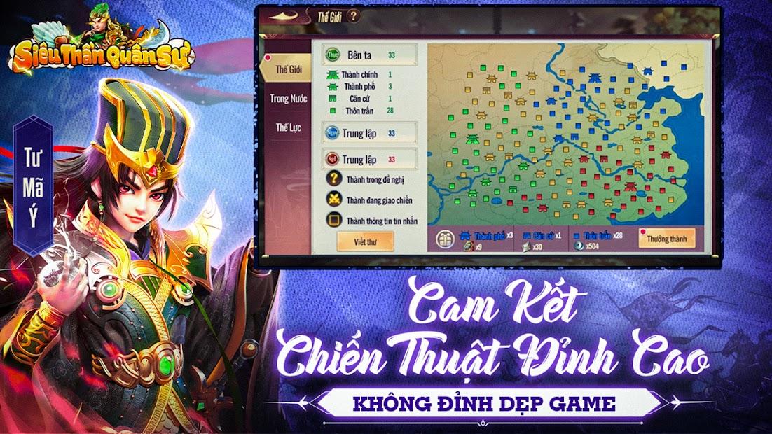 Screenshots Siêu Thần Quân Sư: Game thẻ tướng chiến thuật đỉnh cao