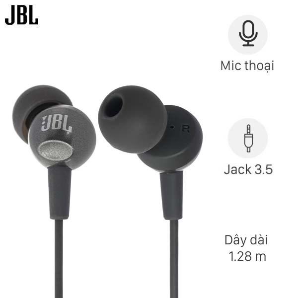 Tai nghe C&oacute; D&acirc;y JBL C200 SIU với đa dạng k&iacute;ch cỡ đệm tai nghe