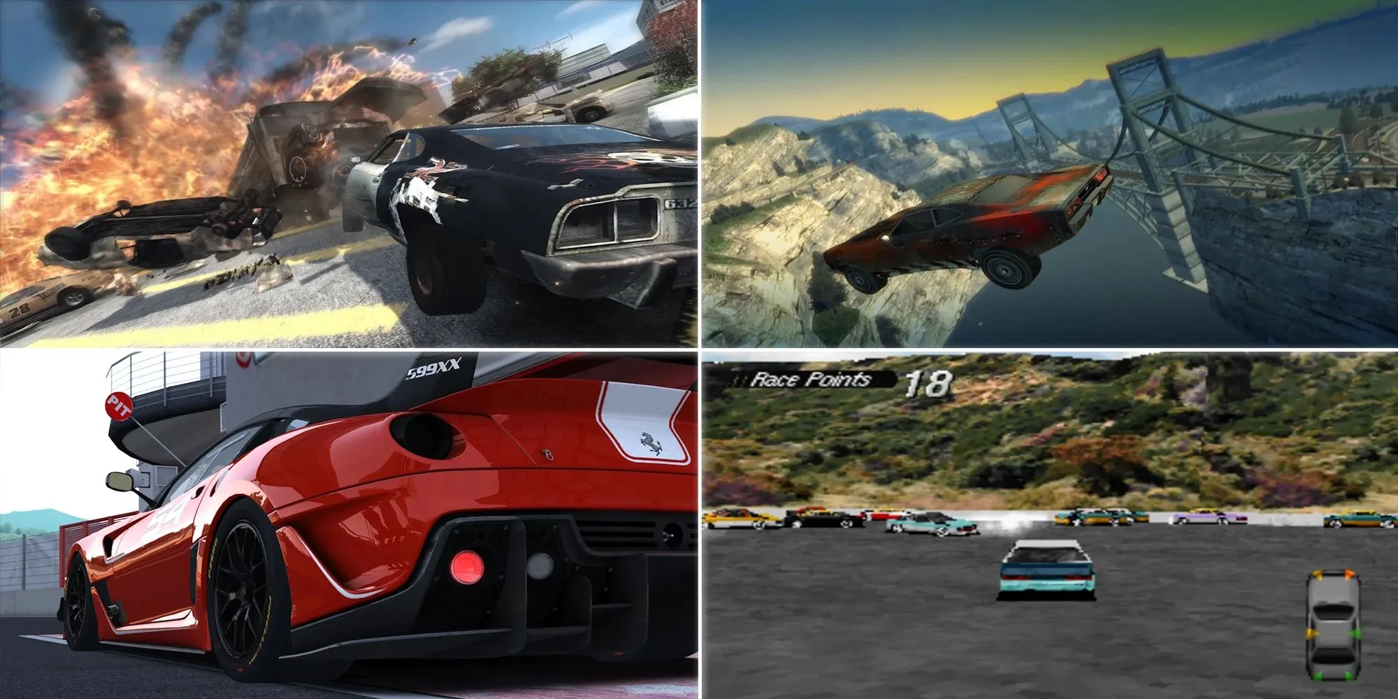 Ảnh bìa các tựa game đua xe với thể loại độc đáo và những pha biểu diễn mạo hiểm