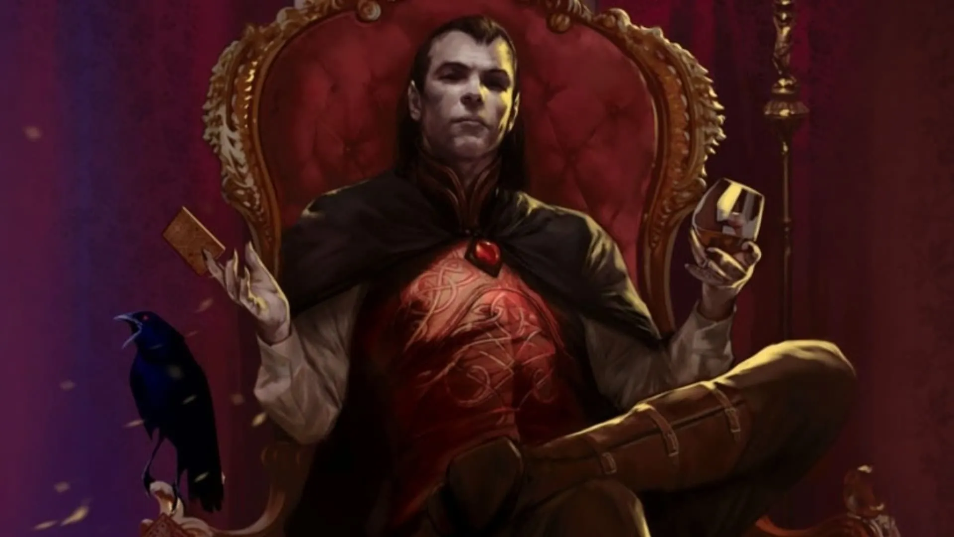 Ảnh bìa chiến dịch kinh dị Curse of Strahd của Dungeons &amp; Dragons, minh họa chủ đề cho các subclass mới
