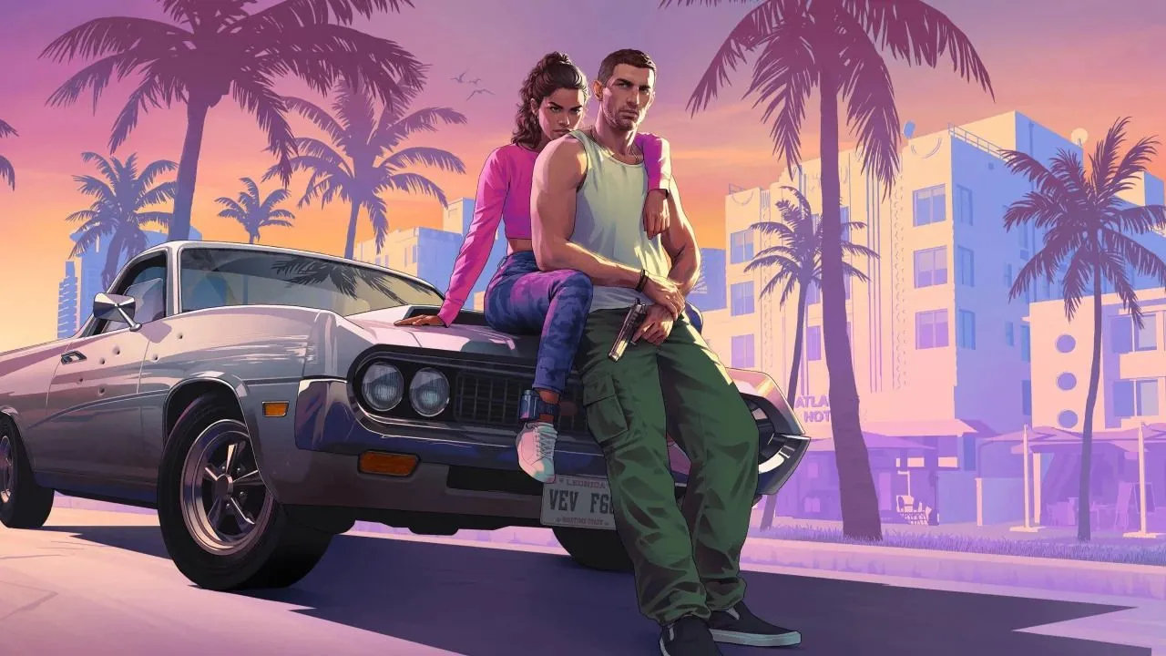 Ảnh bìa chính thức của GTA 6, một ví dụ về game bom tấn với ngân sách khổng lồ