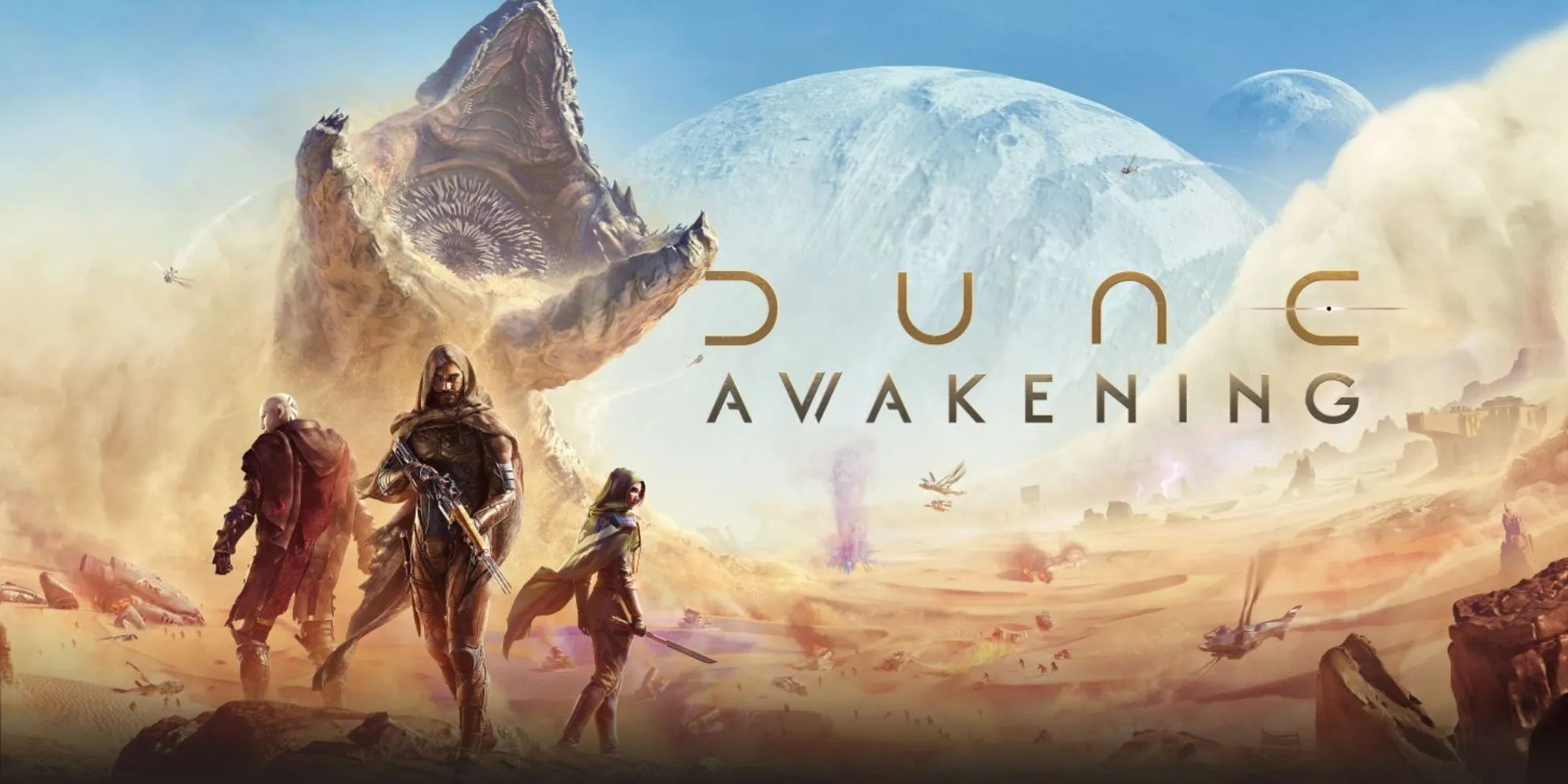 Ảnh nghệ thuật chính thức của Dune Awakening, giới thiệu thế giới và giun cát