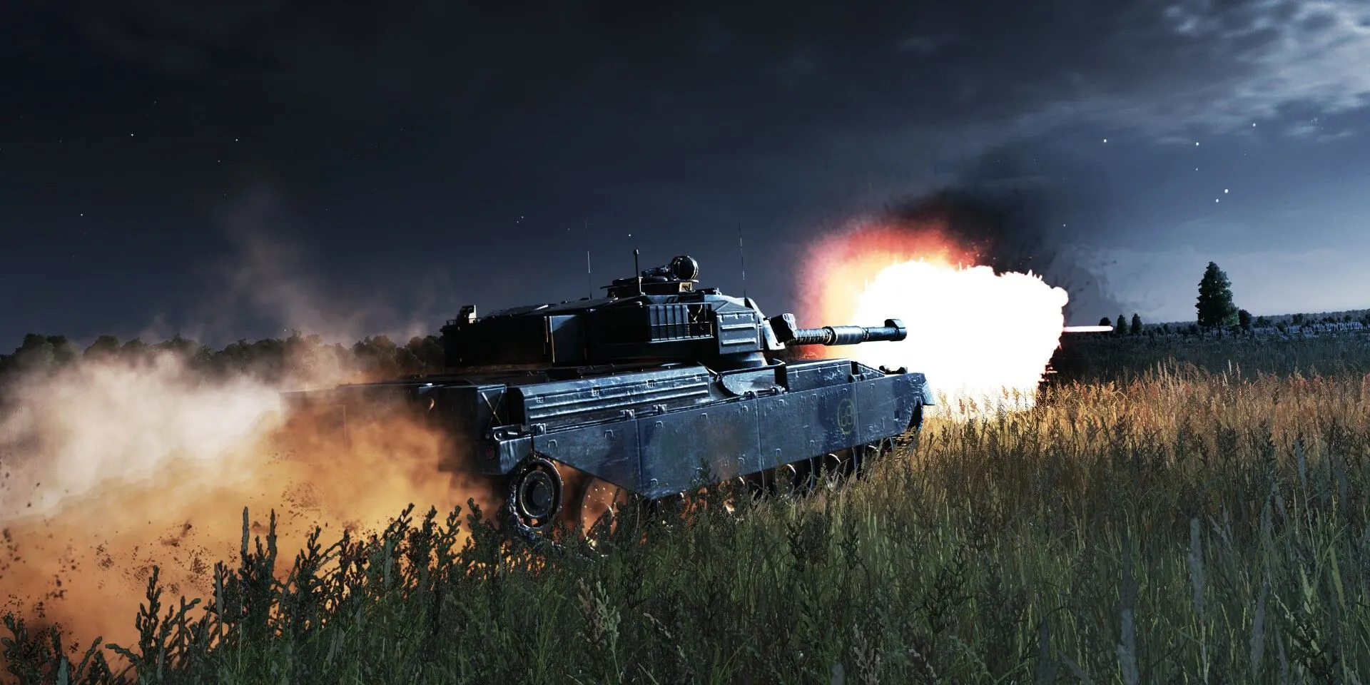 Artwork game WARNO thể hiện cảnh trực thăng chiến đấu bay lượn trên chiến trường