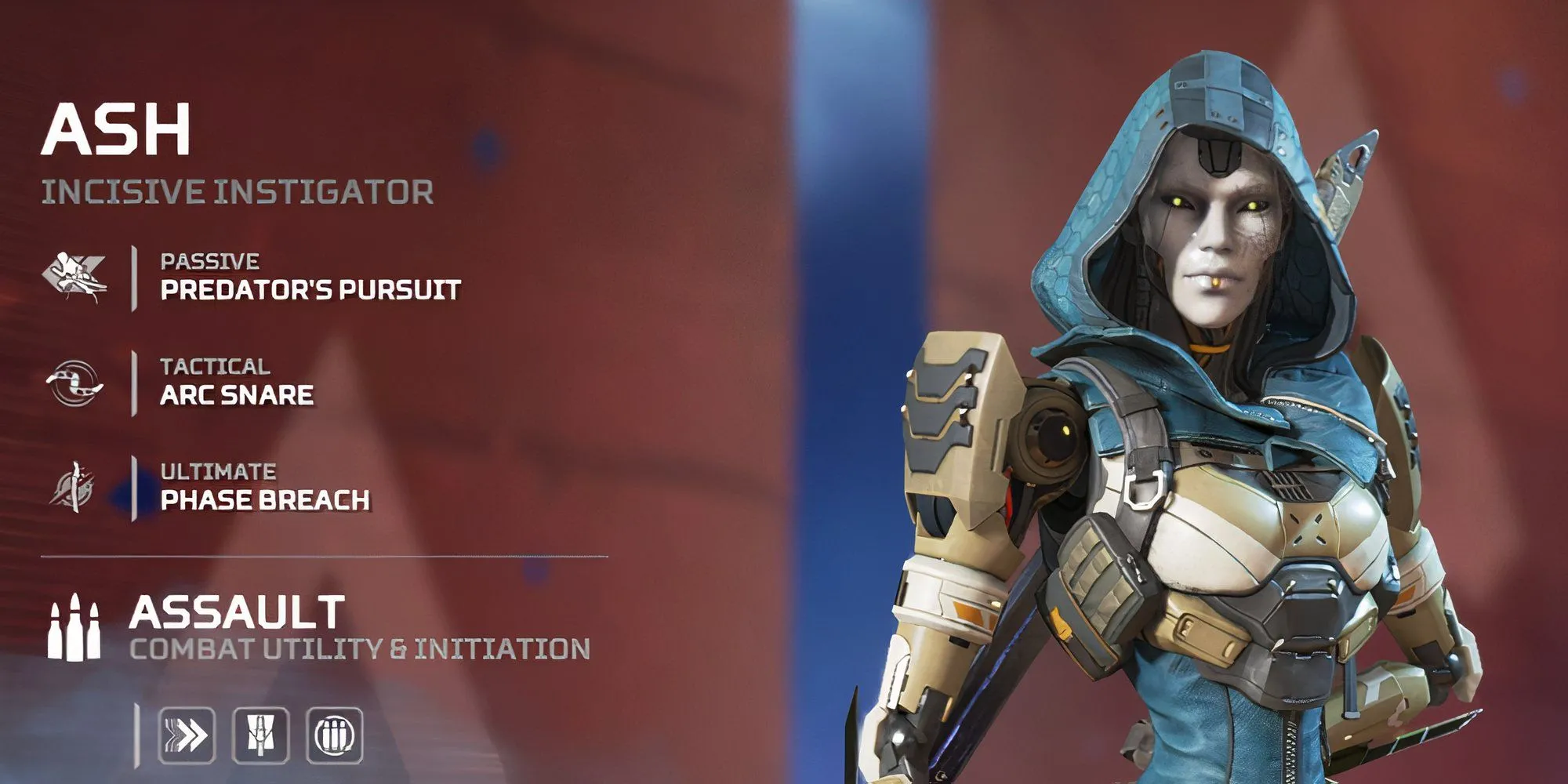 Ash, cỗ máy giết chóc, trong Apex Legends