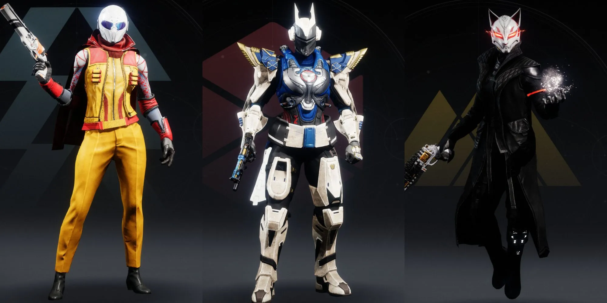 Ba Guardian Hunter, Titan, Warlock trong Destiny 2 khoe bộ giáp thời trang tùy chỉnh