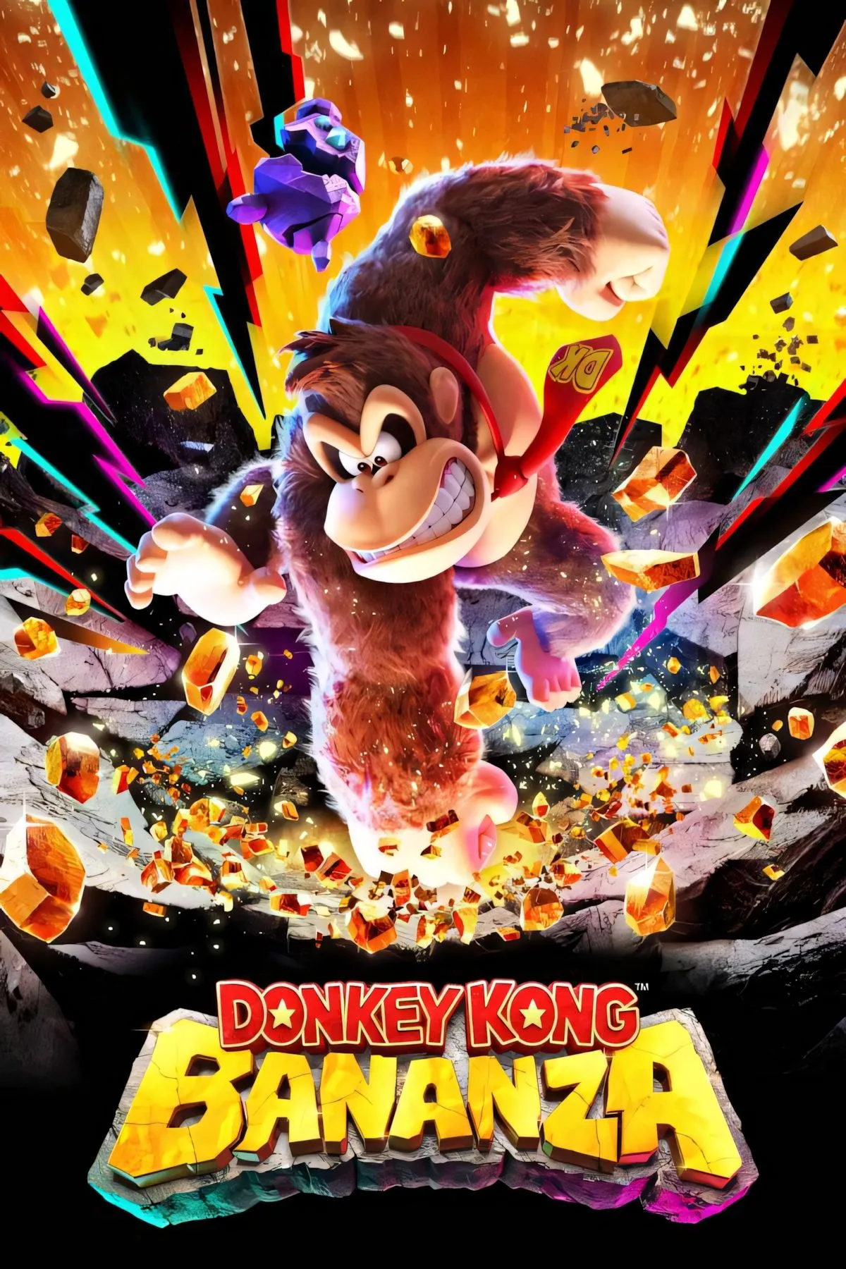 Bìa game Donkey Kong Bananza trên Nintendo Switch 2