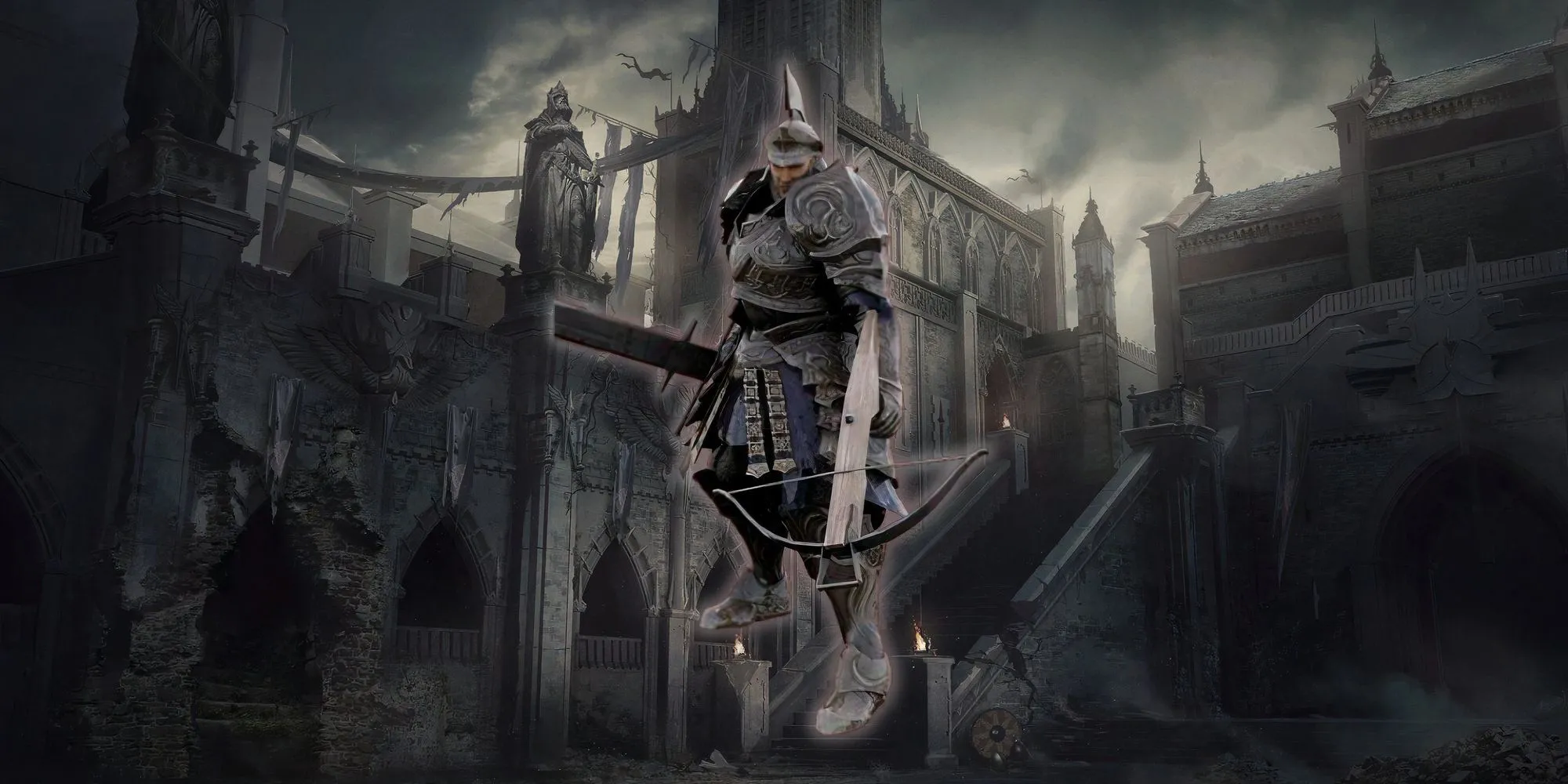 Biorr of the Twin Fangs, một chiến binh lão luyện với bộ giáp độc đáo, sẵn sàng sát cánh cùng người chơi trong Demon's Souls Remake.
