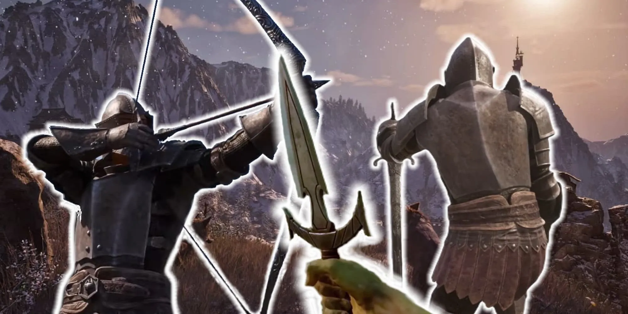 Các loại vũ khí (dao găm, cung, kiếm) trong Oblivion Remastered