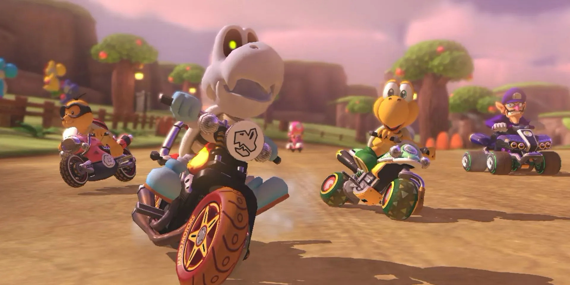 Các tay đua khác nhau trong Mario Kart 8 Deluxe