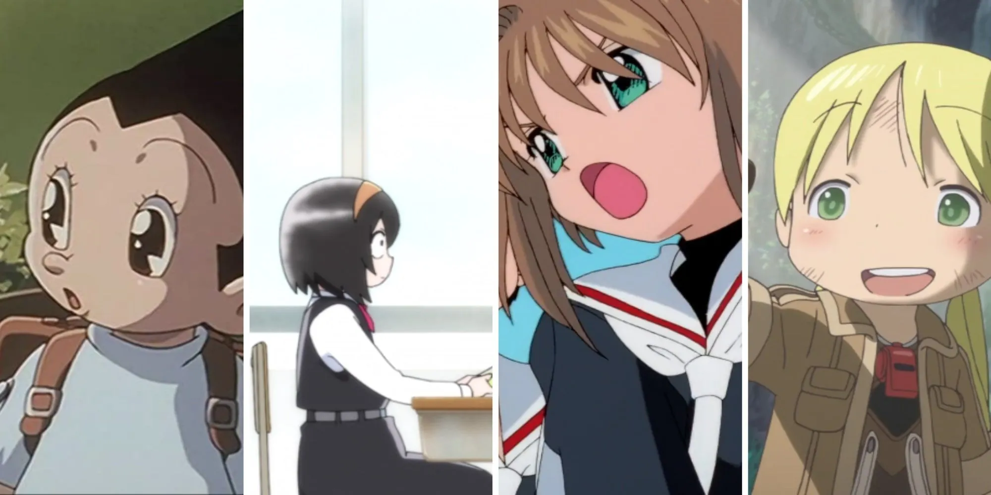 Child Protagonists Feature: Astro Boy, Akane Nishimura, Sakura Kinomoto, and Riko