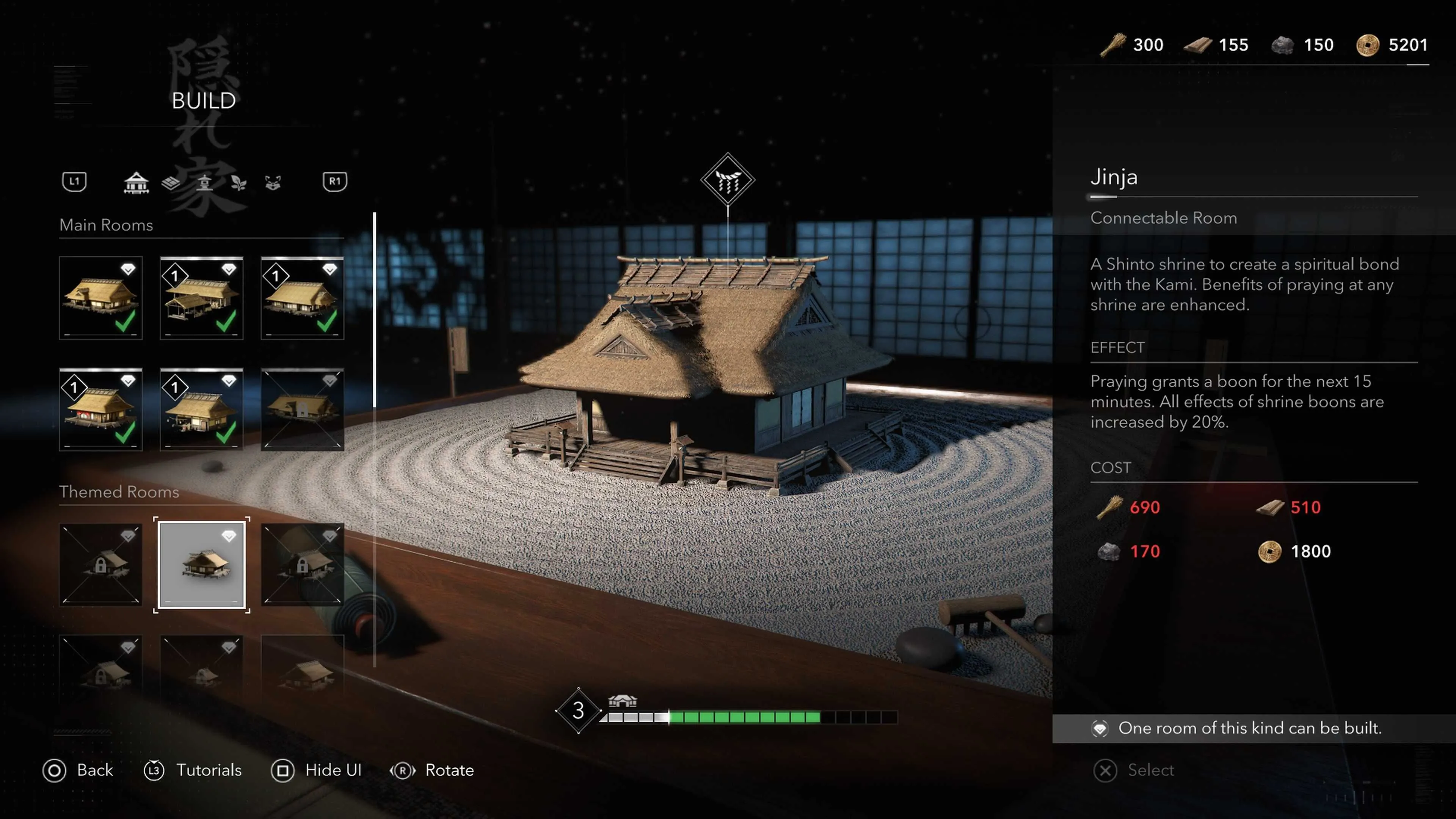 Công trình Jinja trong Assassin's Creed Shadows nơi người chơi có thể cầu nguyện