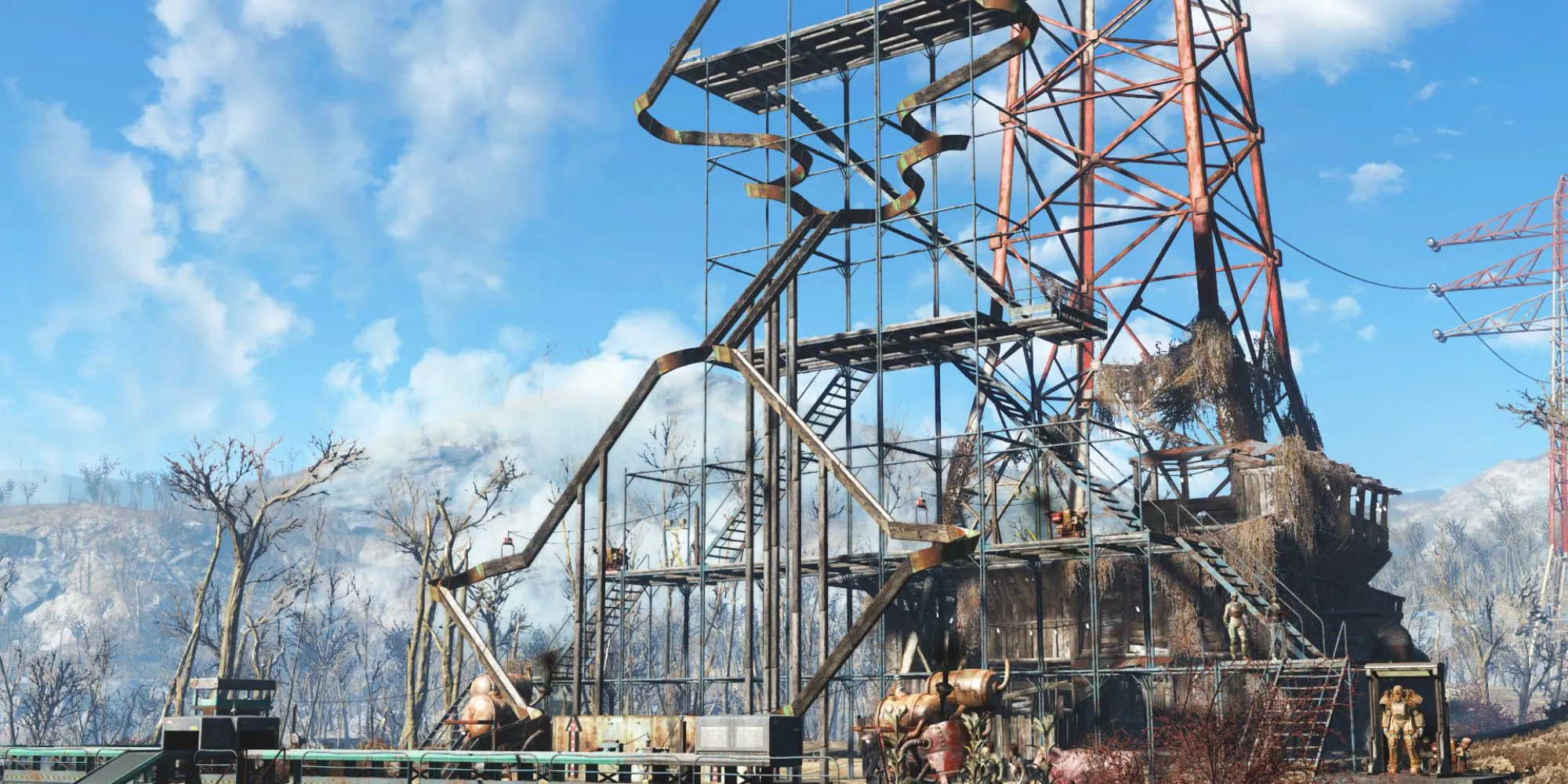 Công trình phức tạp được xây dựng tại khu định cư trong Fallout 4