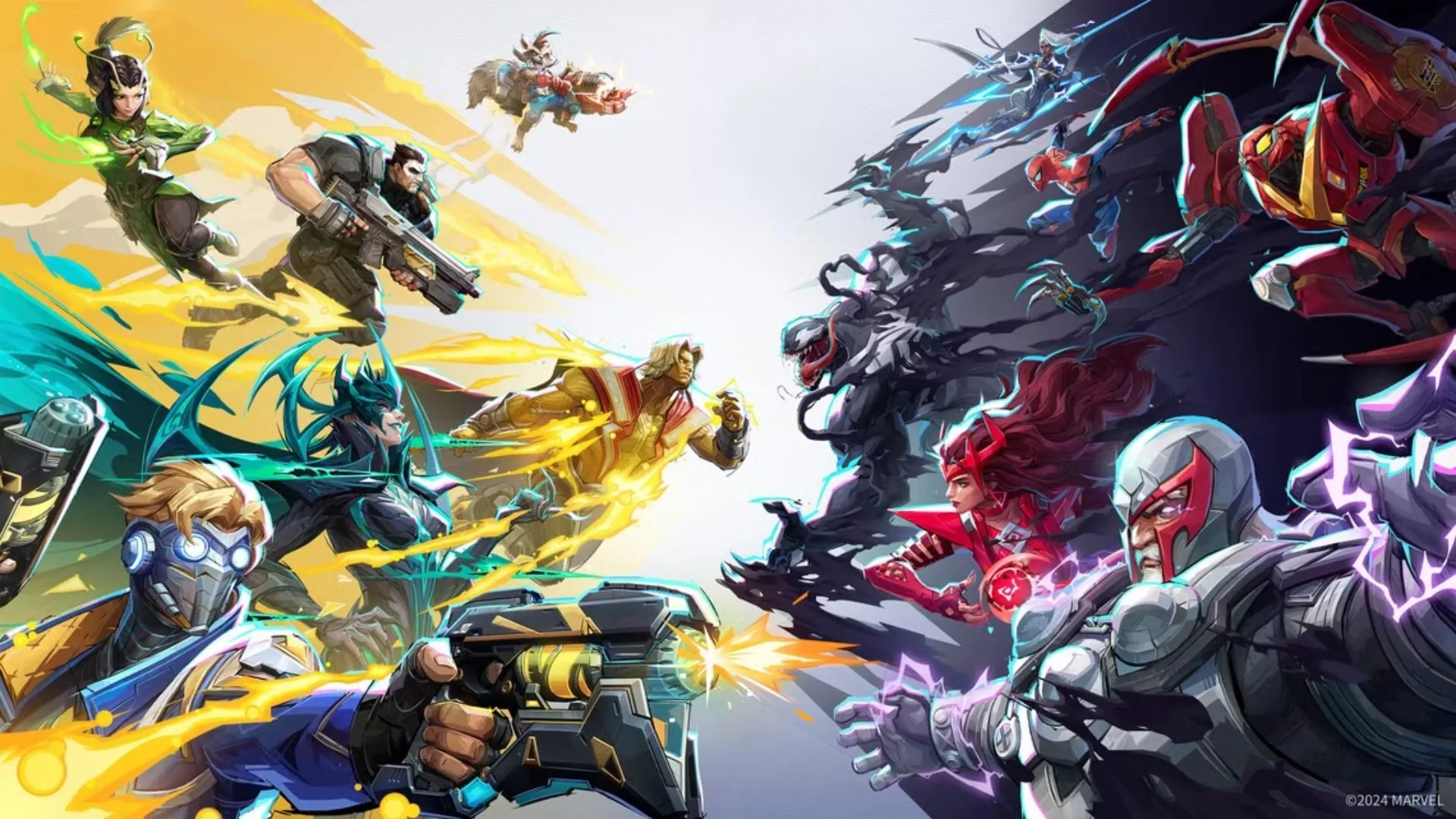 Dàn anh hùng và phản diện đa dạng của Marvel Rivals, thể hiện cam kết của NetEase về sự độc đáo nhân vật.