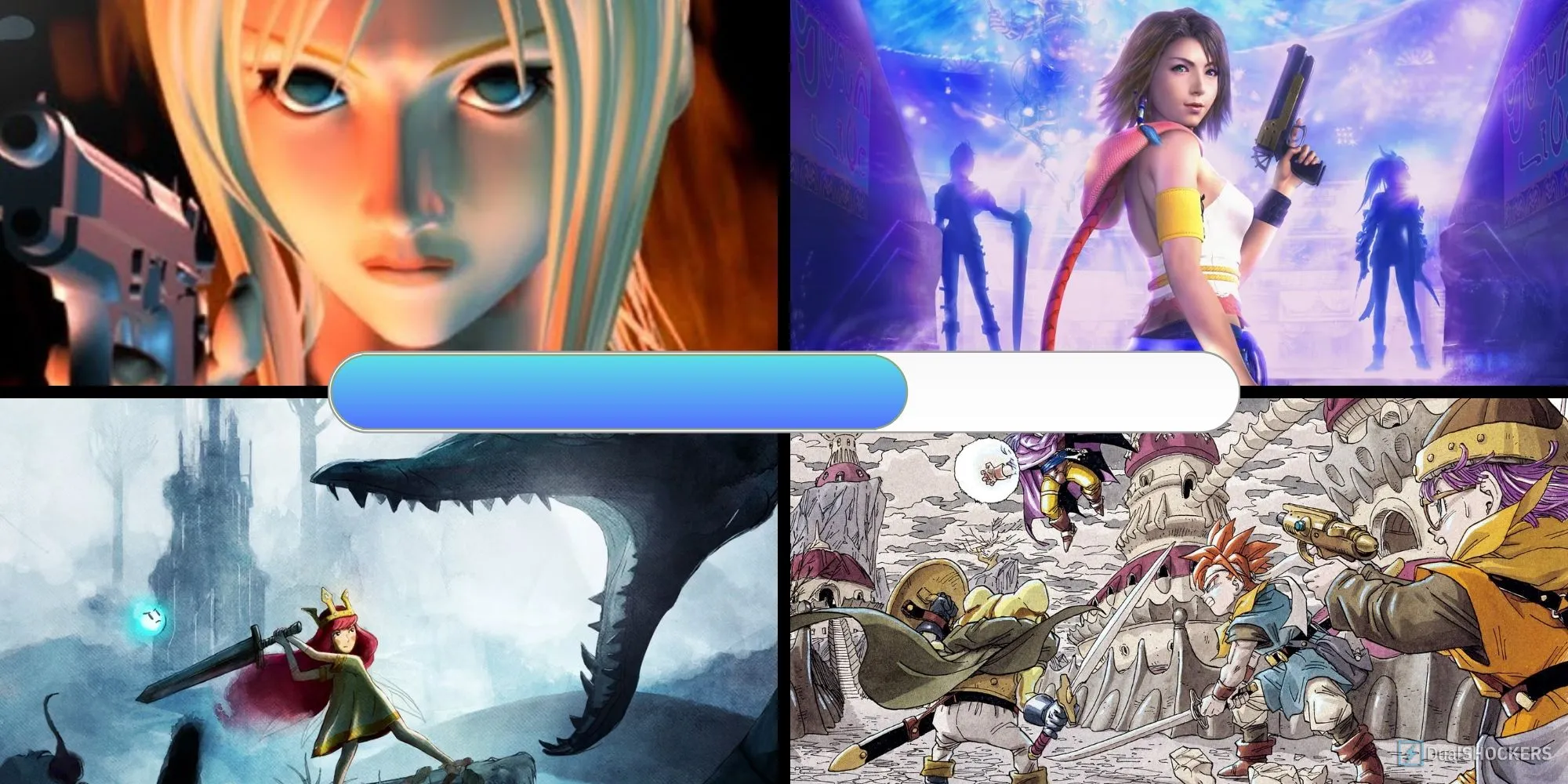 Dàn nhân vật JRPG nổi bật trong các hệ thống chiến đấu ATB