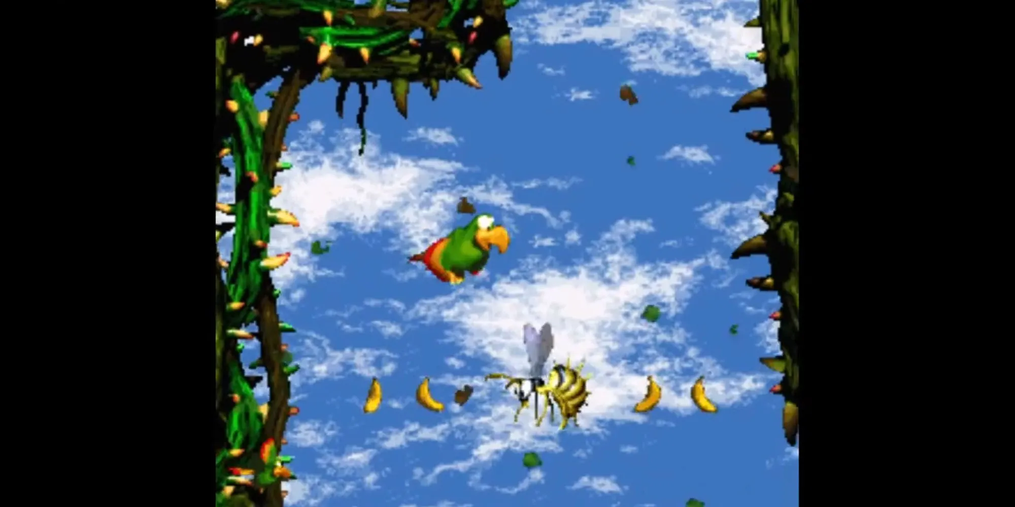 Diddy và Dixie Kong trong game Donkey Kong Country 2