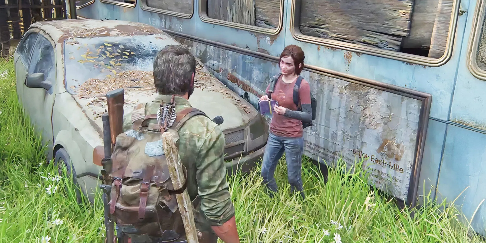 Ellie trong The Last of Us đọc sách đố vui cho Joel