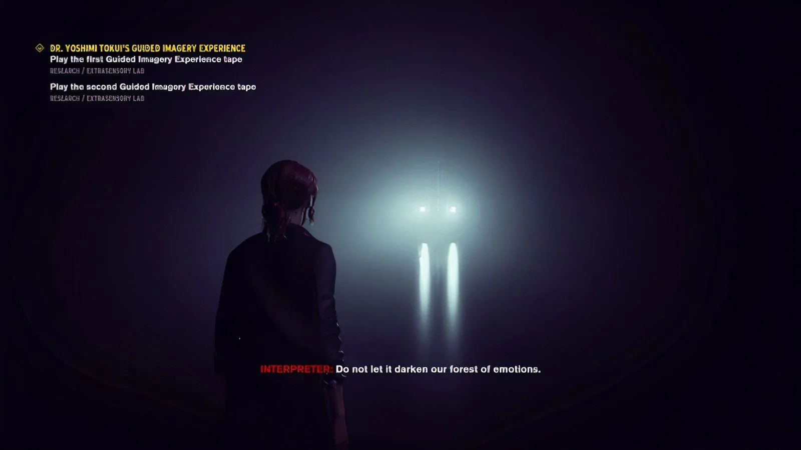 Gameplay Control Ultimate Edition: Jesse Faden khám phá khu vực tối trong Cục Kiểm Soát Liên Bang
