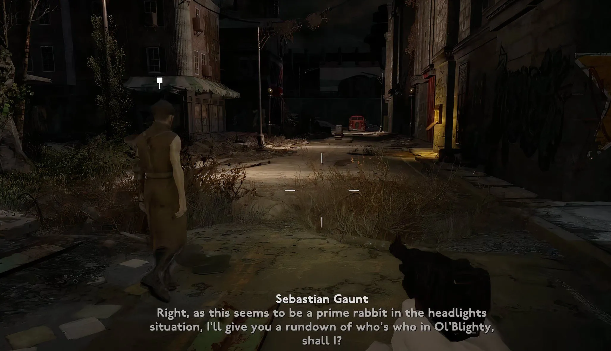 Giao diện bản đồ hoặc menu trong Fallout London mod, gợi nhớ game RPG cổ điển
