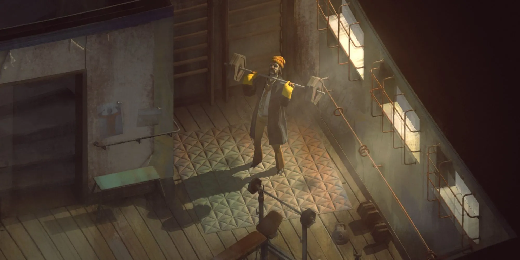 Giao diện hội thoại và khám phá trong Disco Elysium, nổi bật tính chất RPG dựa trên lời thoại và kỹ năng