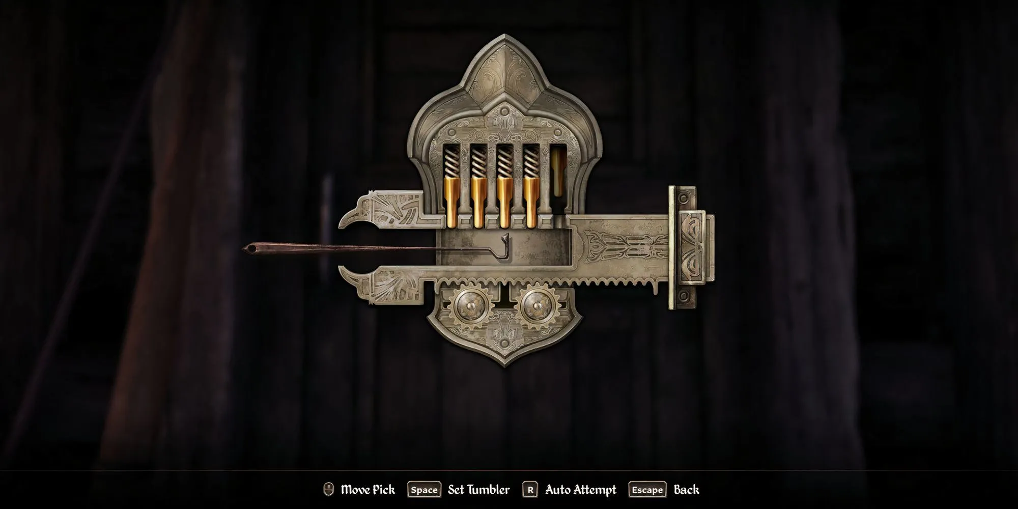 Giao diện mở khóa loại Rất Khó (Very Hard) trong game Oblivion Remastered