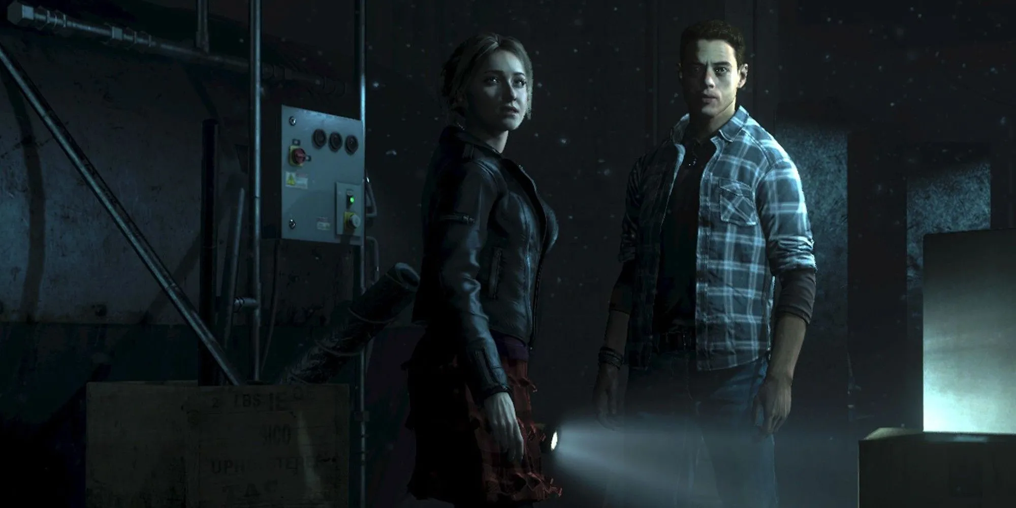 Hai nhân vật Joshua và Sam trong tựa game kinh dị tương tác Until Dawn