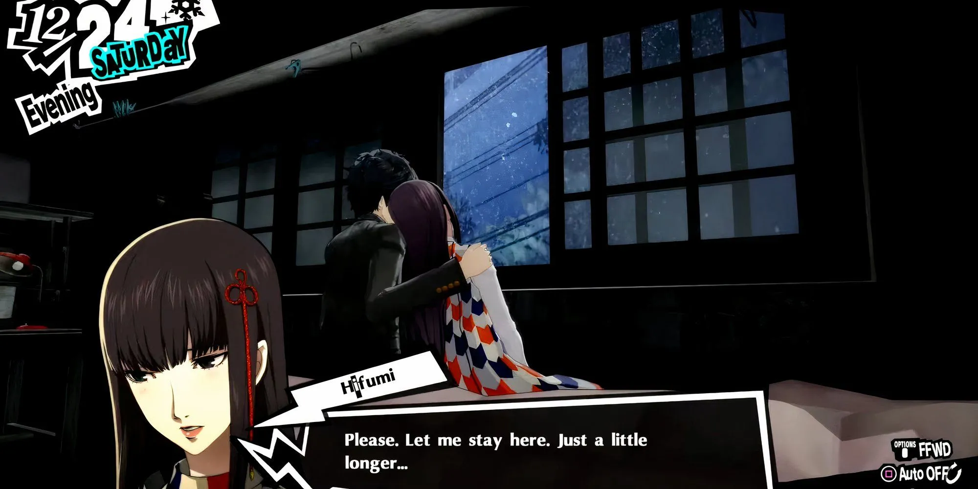Hifumi và Joker hẹn hò trong kỳ nghỉ đông ở Persona 5 Royal