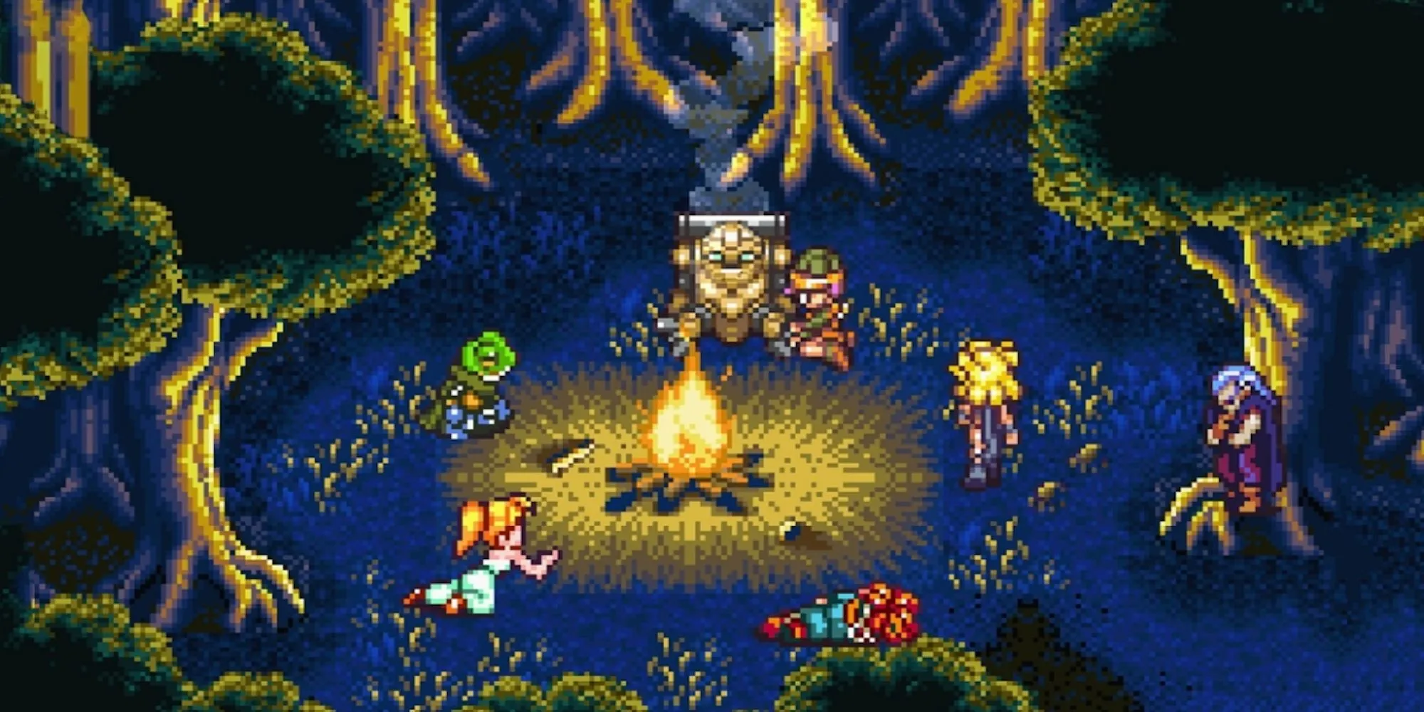 Hình ảnh các nhân vật chính trong game Chrono Trigger huyền thoại