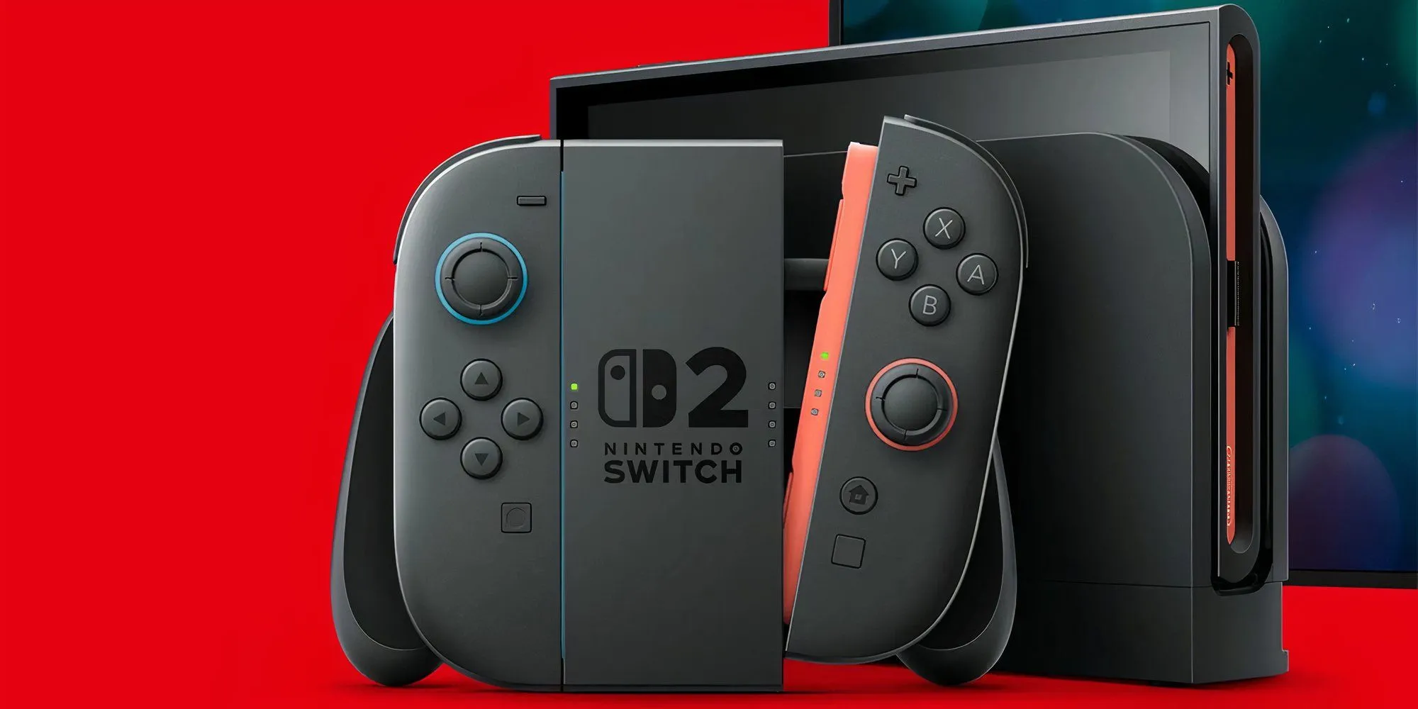Hình ảnh concept hoặc quảng cáo về máy chơi game Nintendo Switch 2