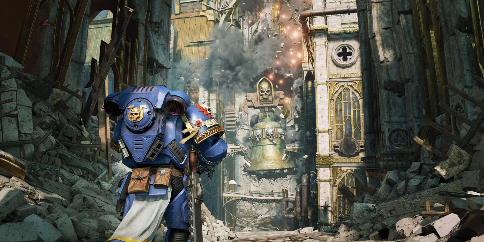 Hình ảnh gameplay ấn tượng từ tựa game Warhammer 40k Space Marine 2