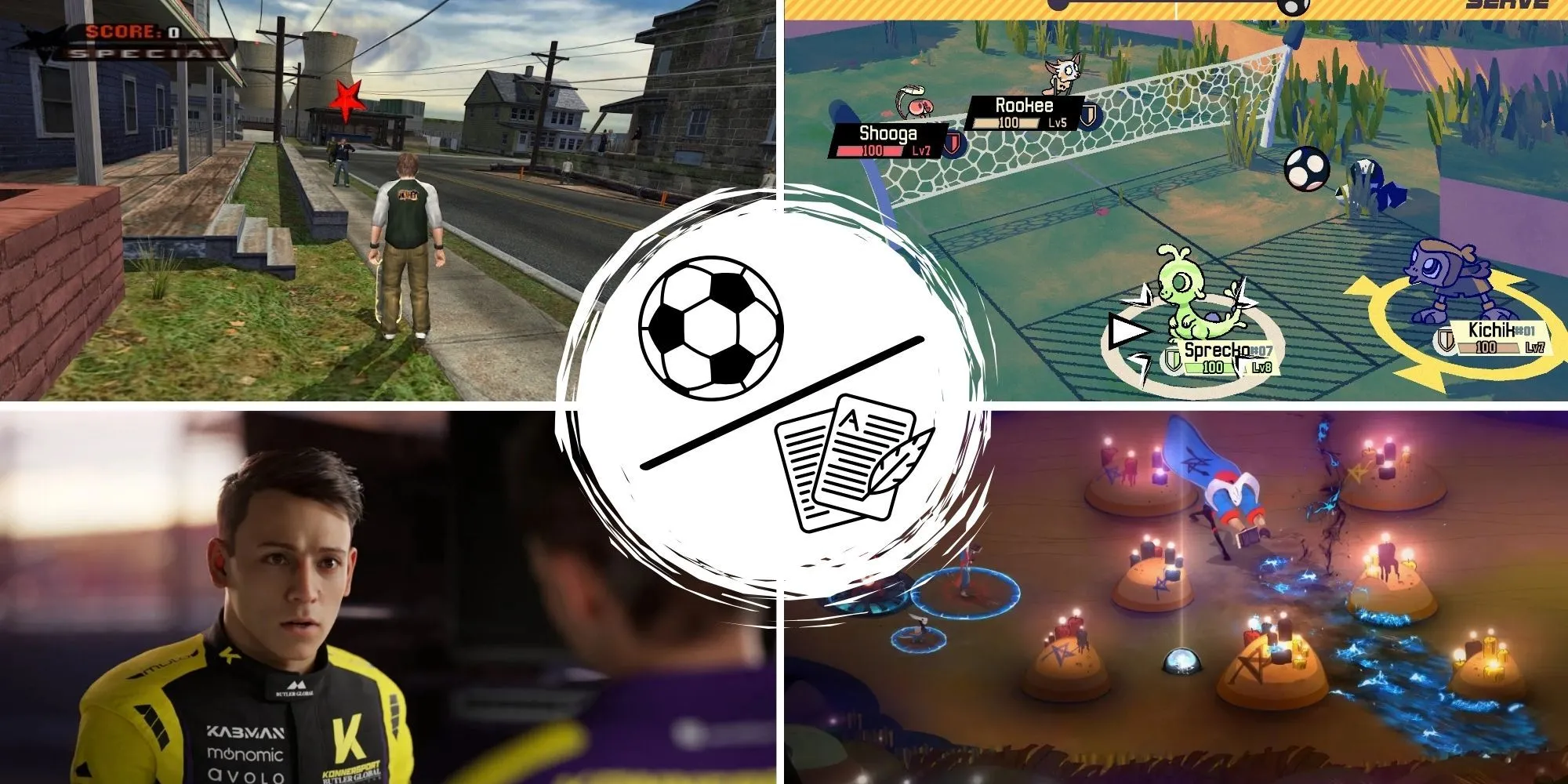Hình ảnh minh họa các game thể thao có chế độ cốt truyện