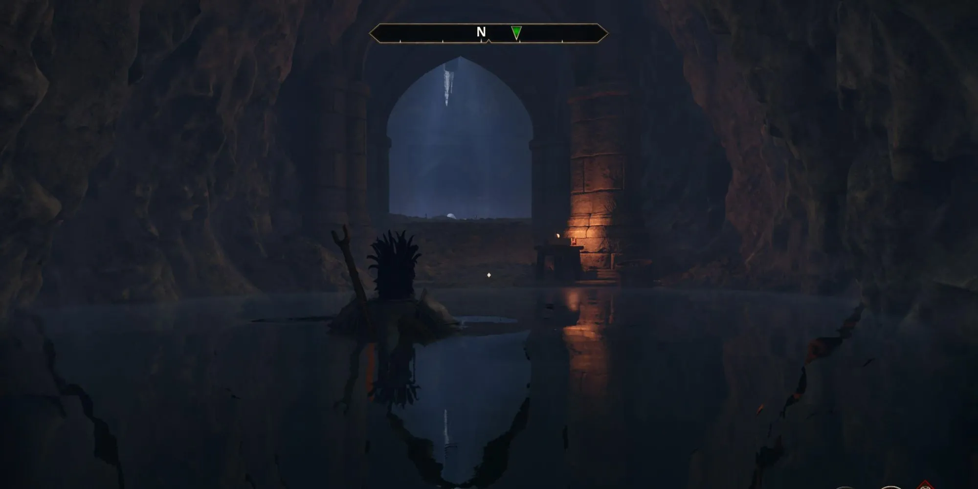 Hình ảnh minh họa cách chữa bệnh ma cà rồng tại Deepscorn Hollow trong Oblivion Remastered