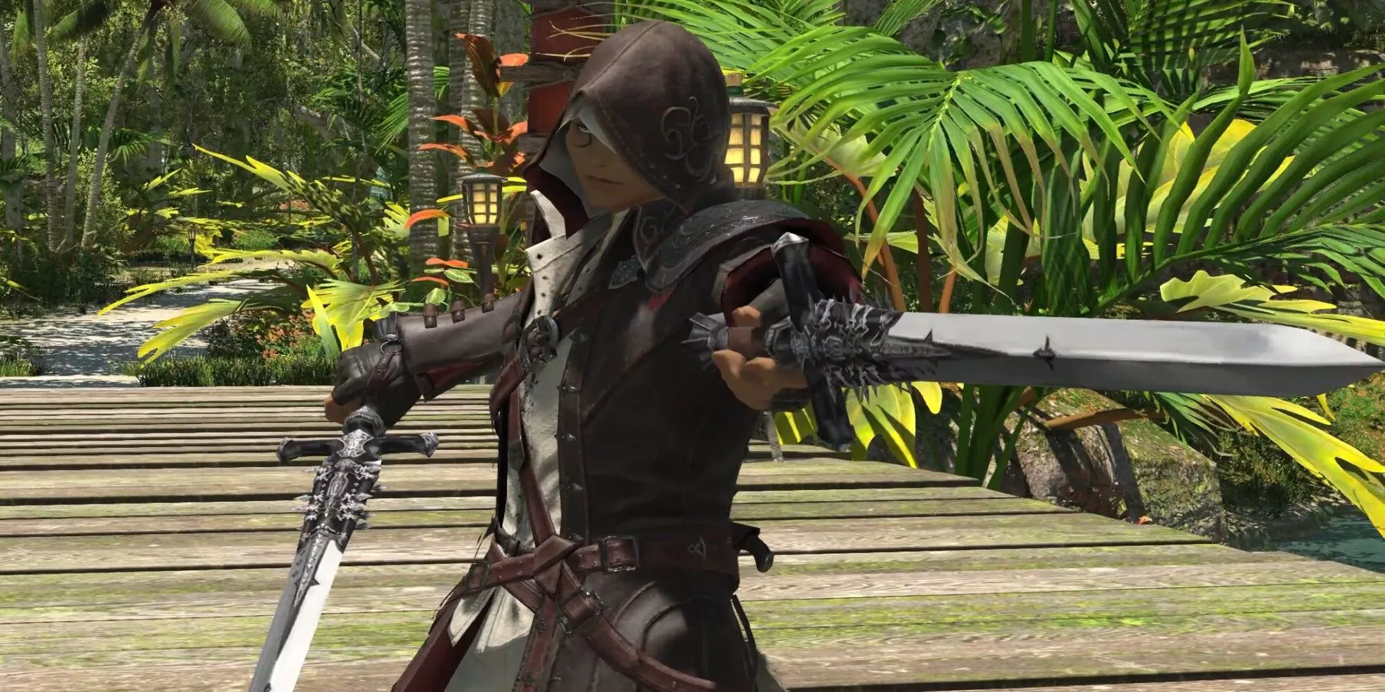 Hình ảnh quảng bá cho bản mở rộng Final Fantasy XIV Dawntrail hiển thị trên nền tảng Steam