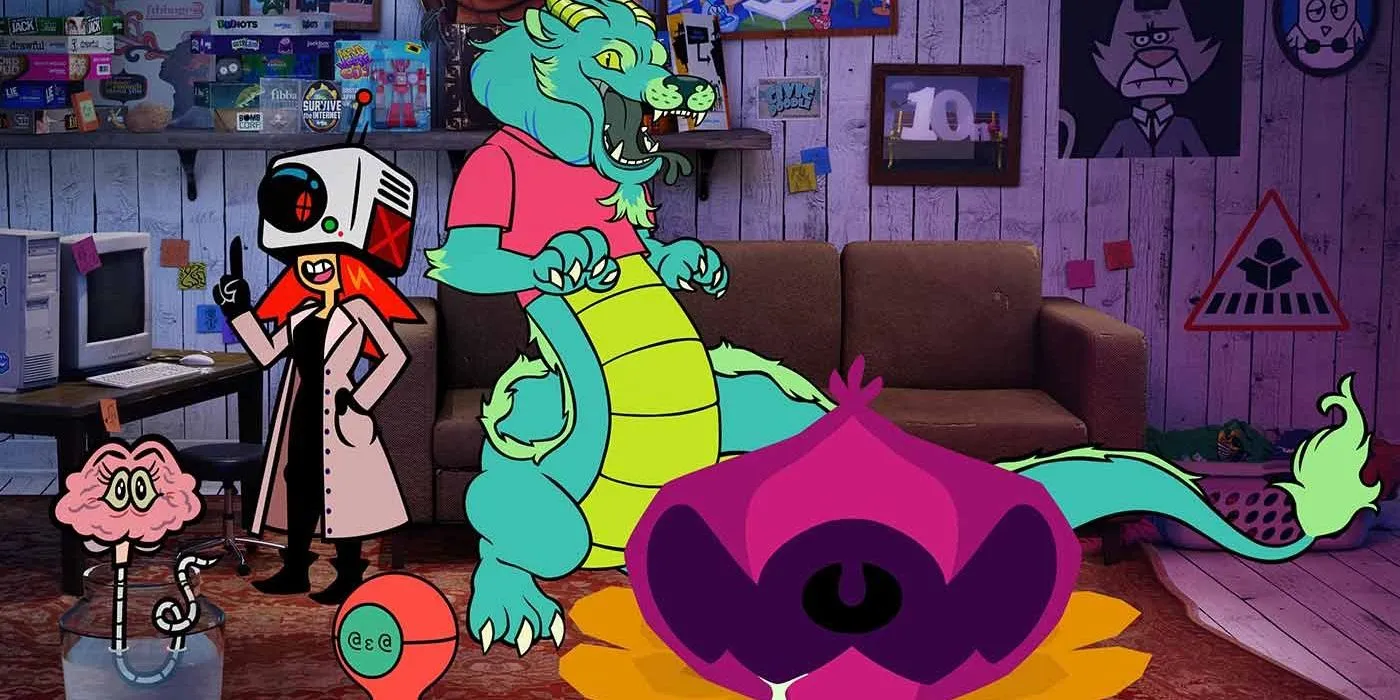 Hình ảnh quảng cáo cho Jackbox Party Pack 10 với nhiều mini game vui nhộn