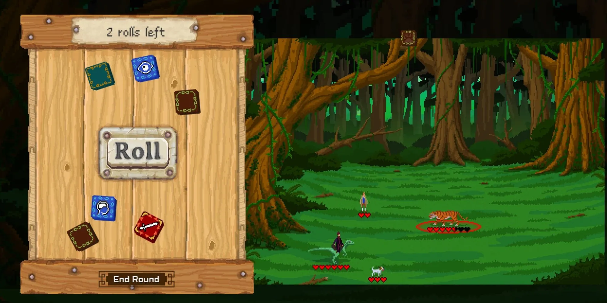 Hình ảnh trong game Curious Expedition 1 thể hiện đoàn thám hiểm