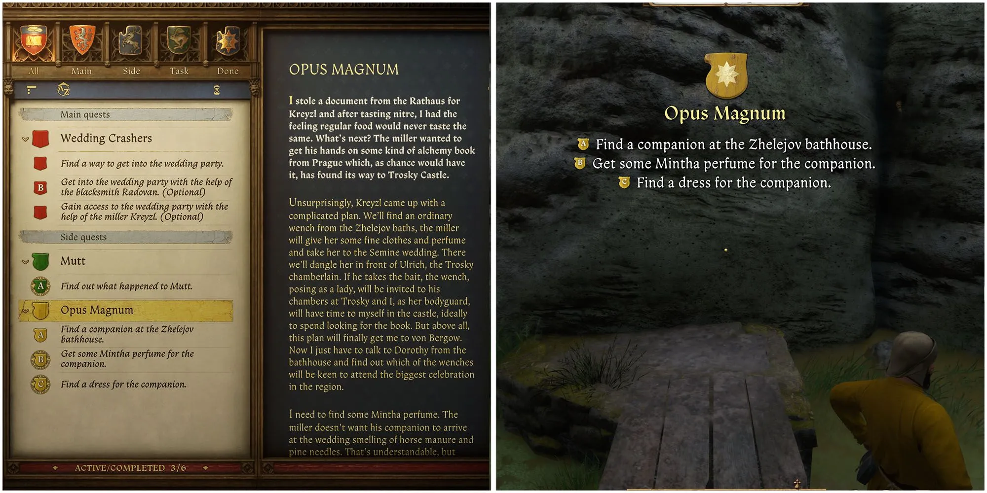 Hướng dẫn nhiệm vụ phụ Opus Magnum trong Kingdom Come Deliverance 2