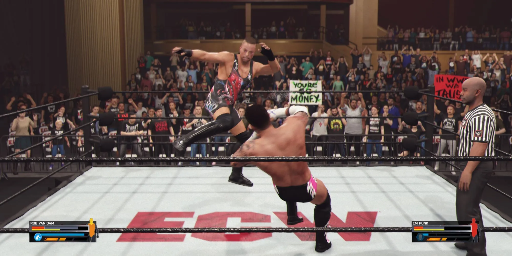 Hướng dẫn thực hiện combo đòn thế trong WWE 2K25