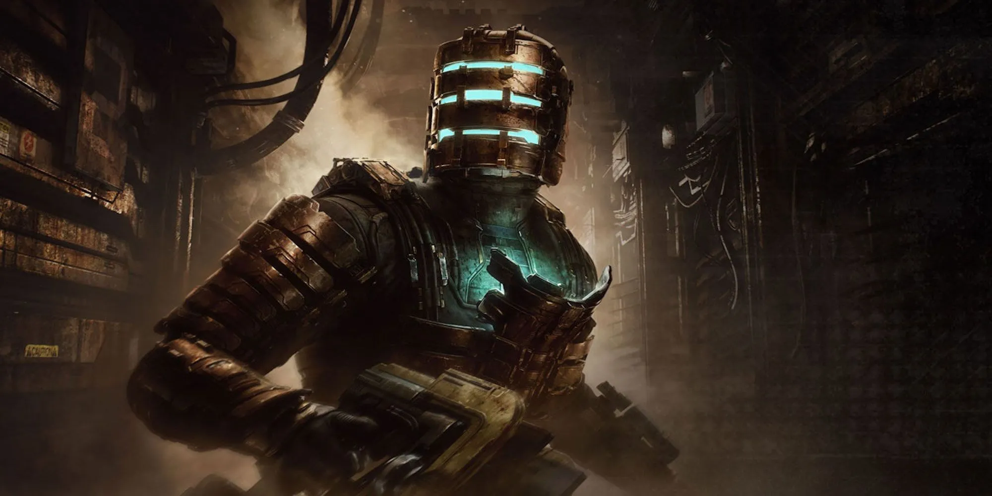 Isaac Clarke trong bộ RIG kỹ sư tiên tiến đối mặt với hiểm nguy trên tàu Ishimura trong game kinh dị Dead Space.