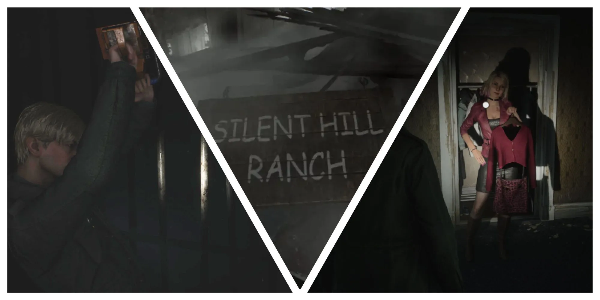 James cầm cưa máy và Maria trong Silent Hill 2 Remake minh họa Easter Eggs
