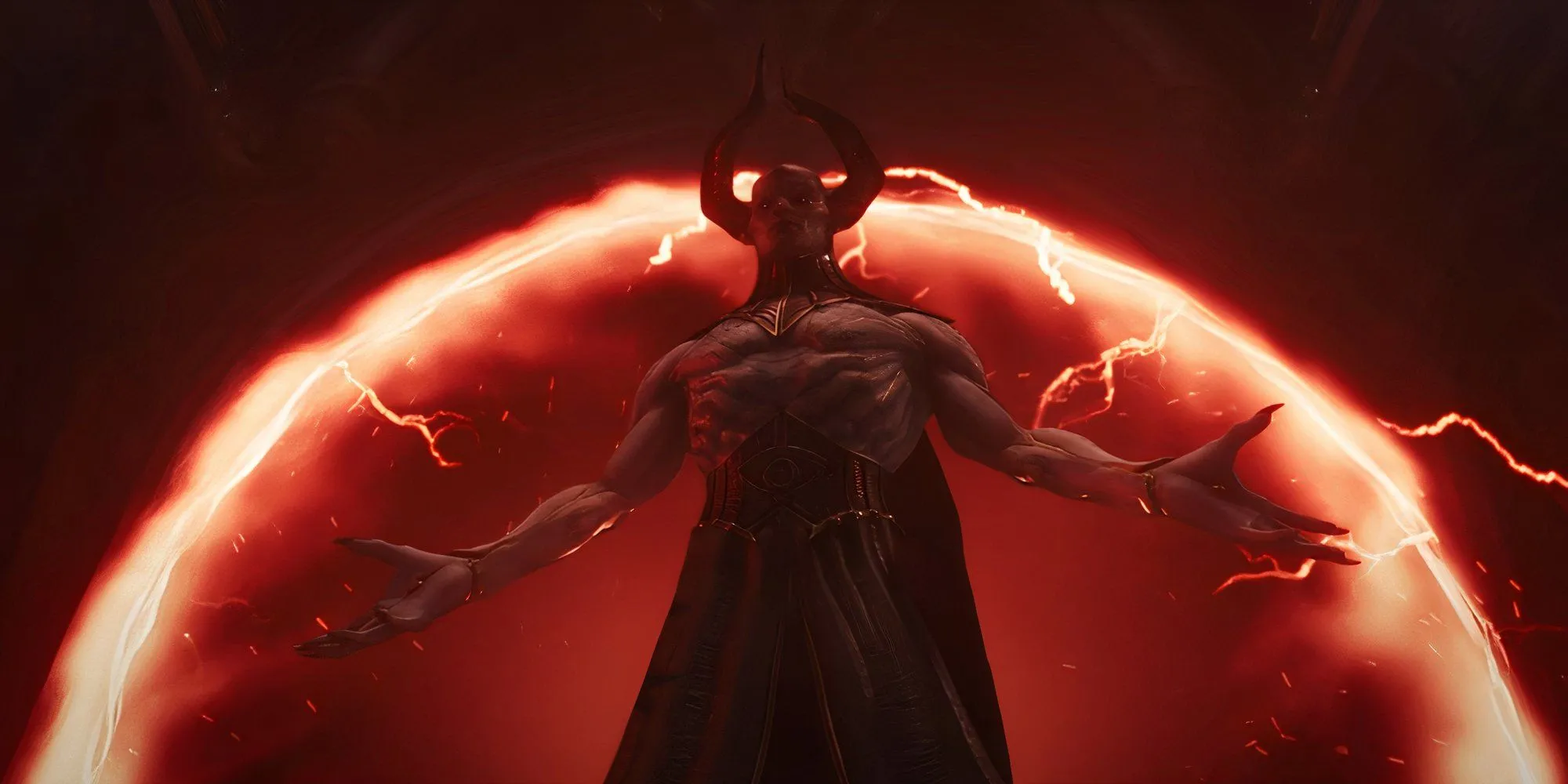 Khung cảnh u tối và kiến trúc độc đáo trong thế giới game DOOM The Dark Ages
