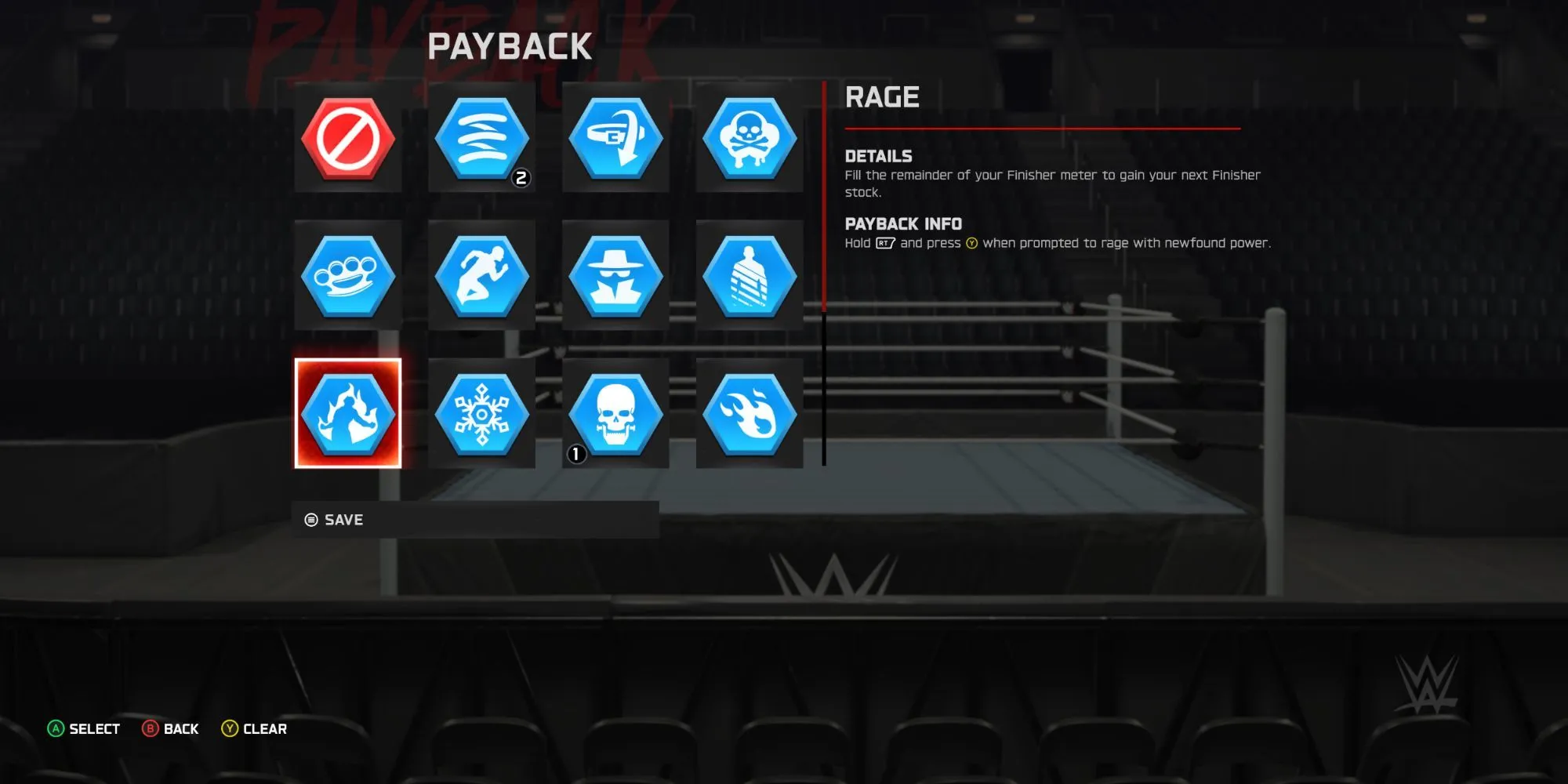 Kích hoạt kỹ năng Payback trong WWE 2K25 để lật ngược tình thế trận đấu