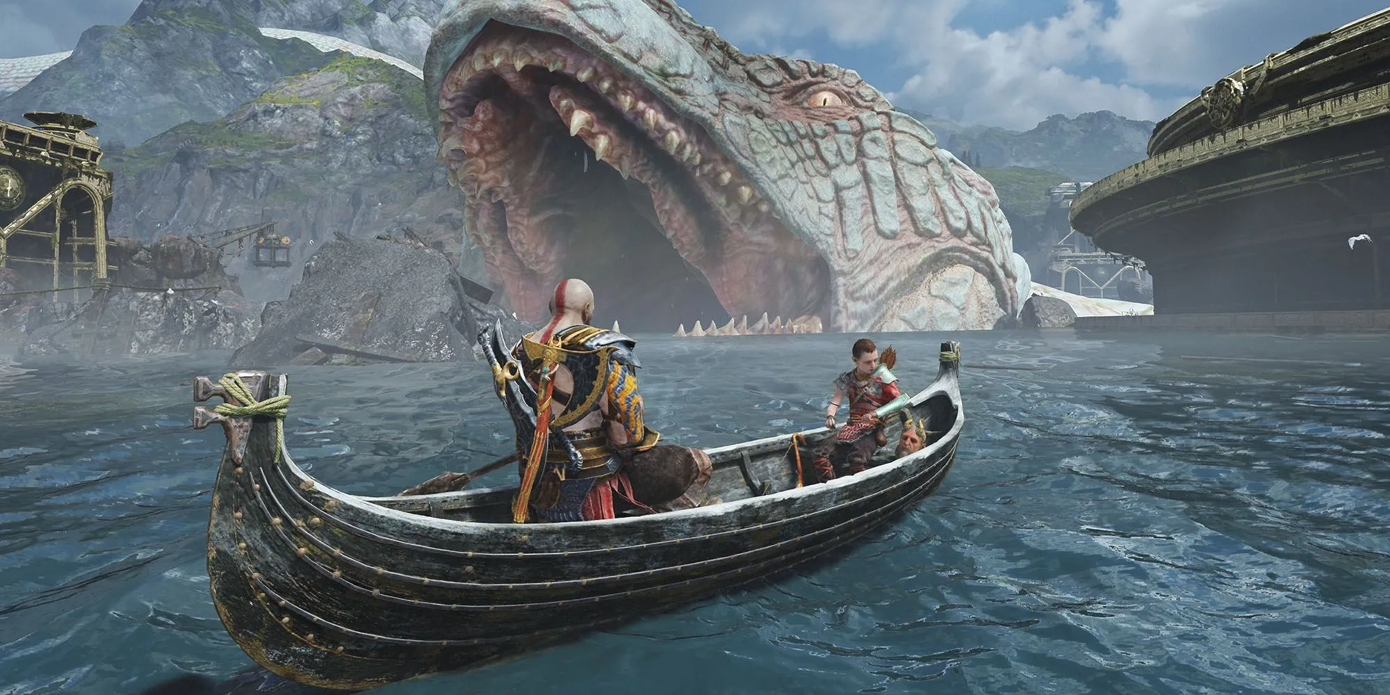 Kratos trong God of War 2018 trên PS4, PS5 và PC