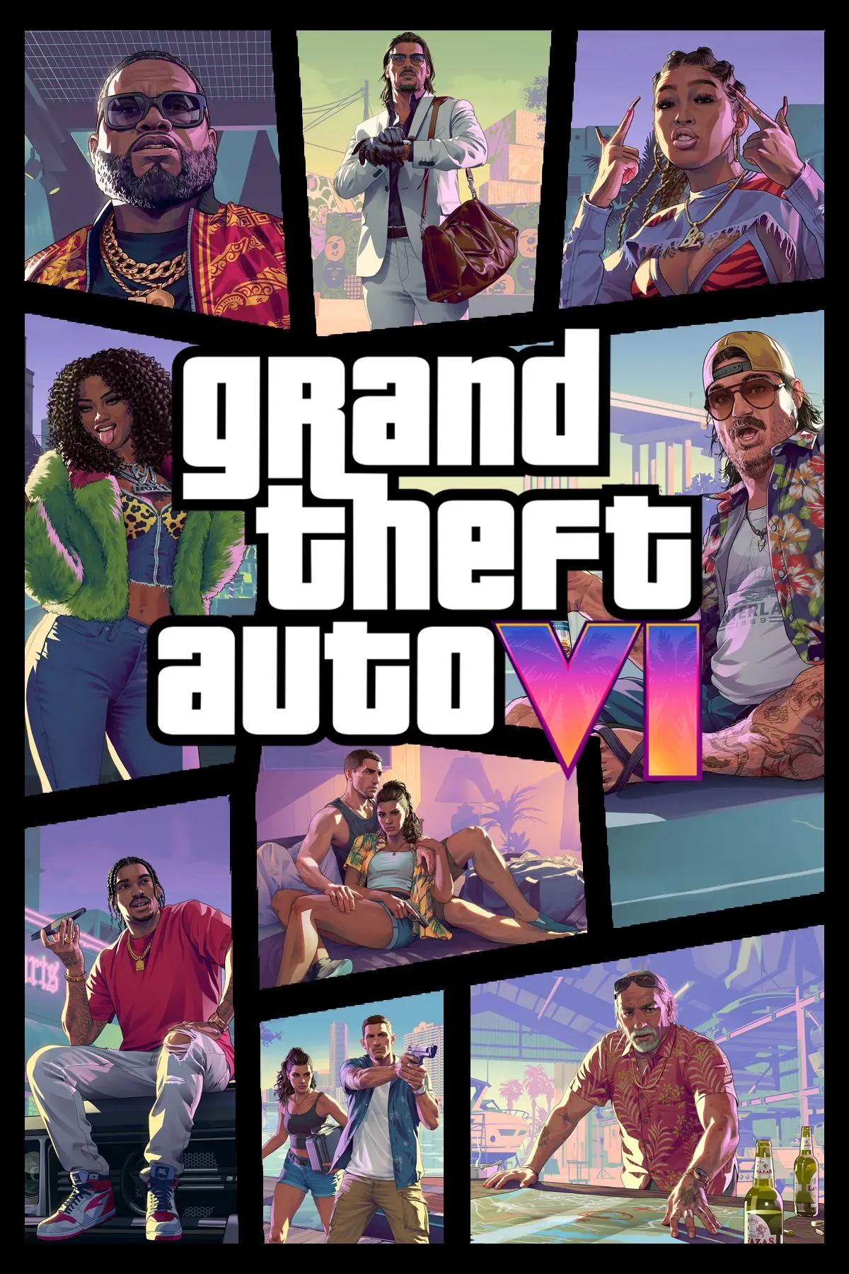 Logo hoặc hình ảnh chính thức của tựa game Grand Theft Auto 6 (GTA 6)