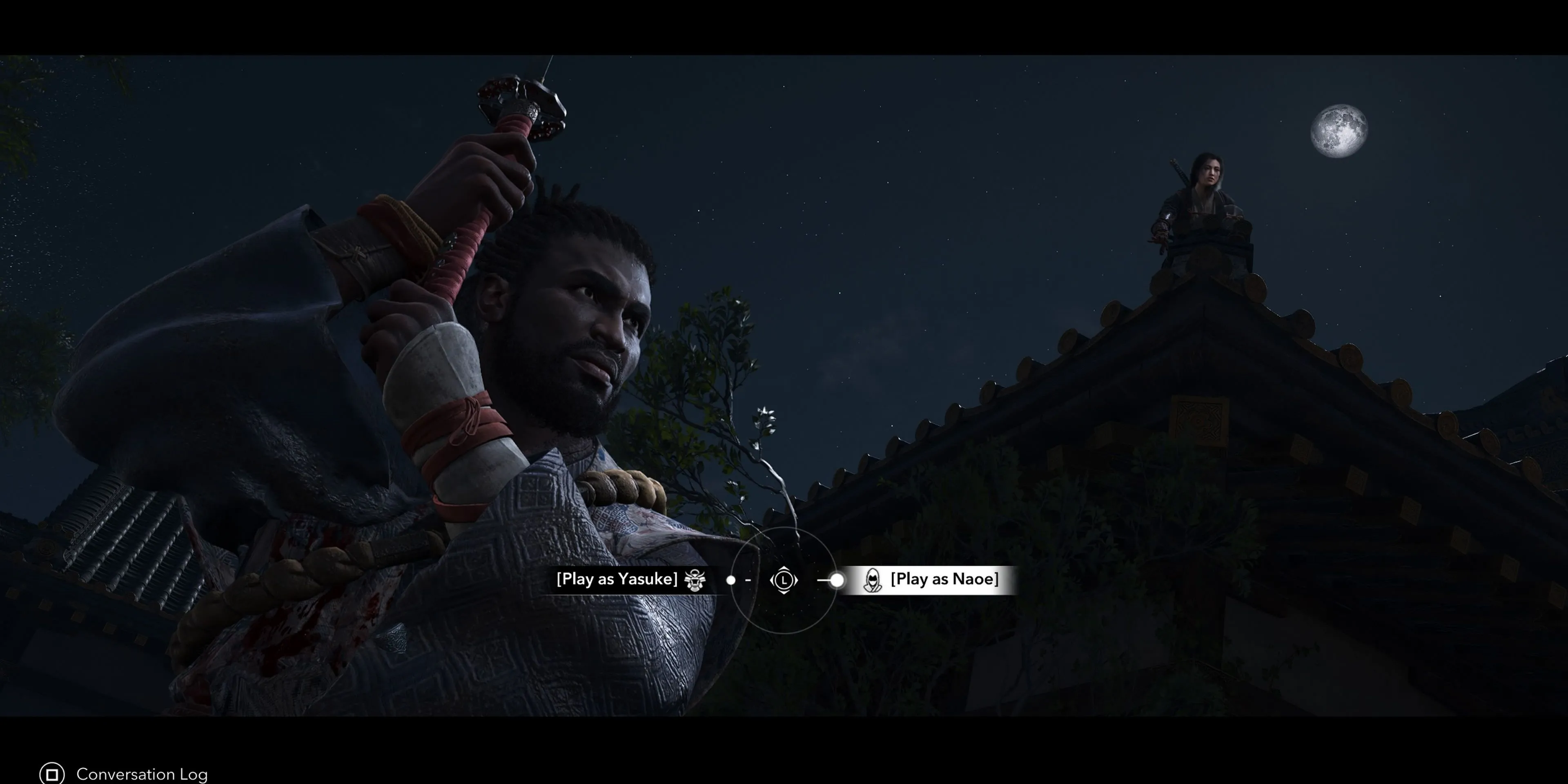 Lựa chọn giữa Naoe hoặc Yasuke để đối đầu Ise Sadaoki