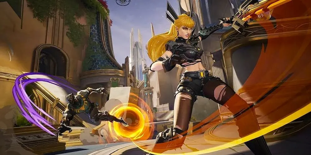 Magik và Black Panther cùng chiến đấu trong game Marvel Rivals