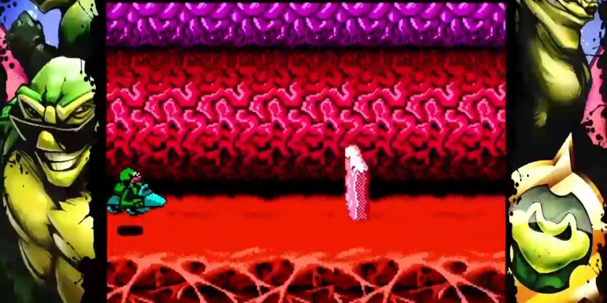 Màn chơi hầm gió trứ danh trong Battletoads từ bộ sưu tập Rare Replay