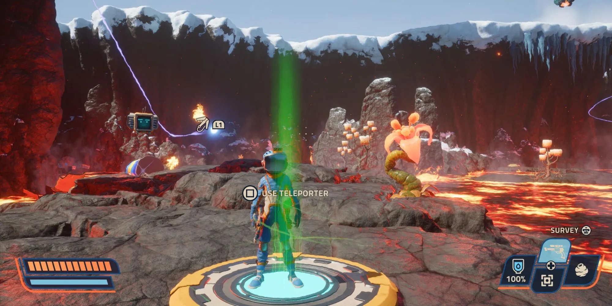 Màn hình nhiệm vụ Worlds Traveller Quest trong game Revenge of the Savage Planet